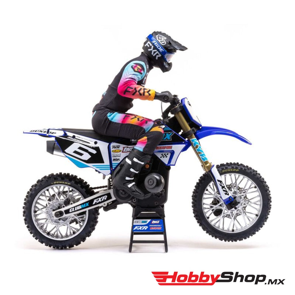 Team Losi - 1/4 Promoto-Mx Motorcycle Rtr Club Mx Blue En Existencia