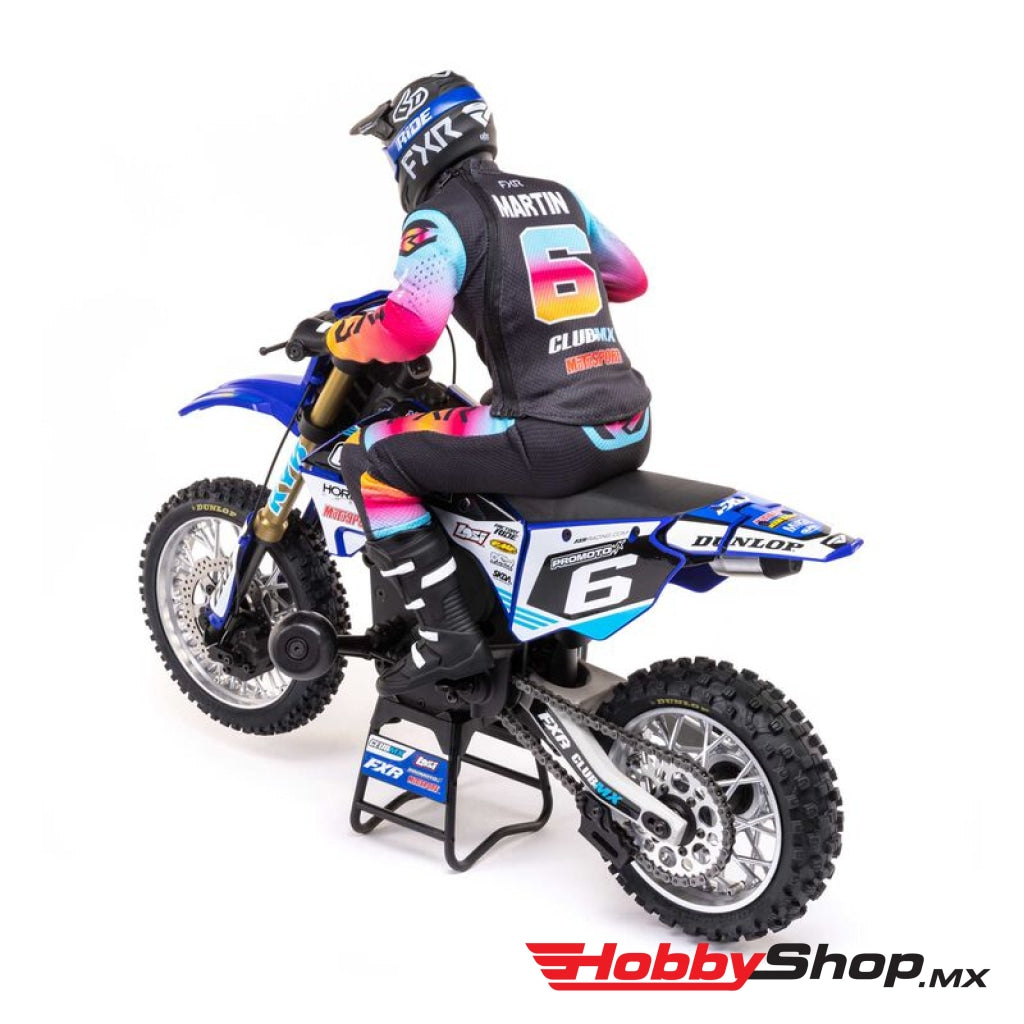 Team Losi - 1/4 Promoto-Mx Motorcycle Rtr Club Mx Blue En Existencia