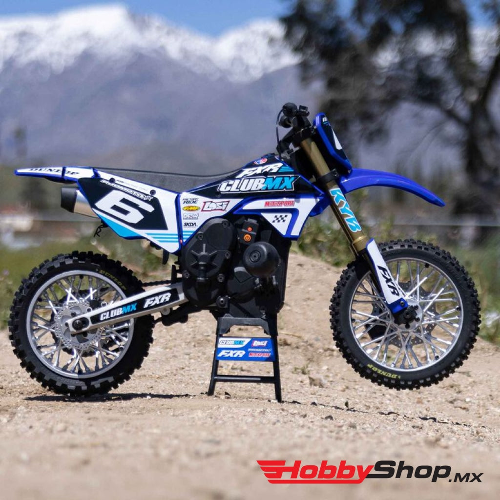 Team Losi - 1/4 Promoto-Mx Motorcycle Rtr Club Mx Blue En Existencia