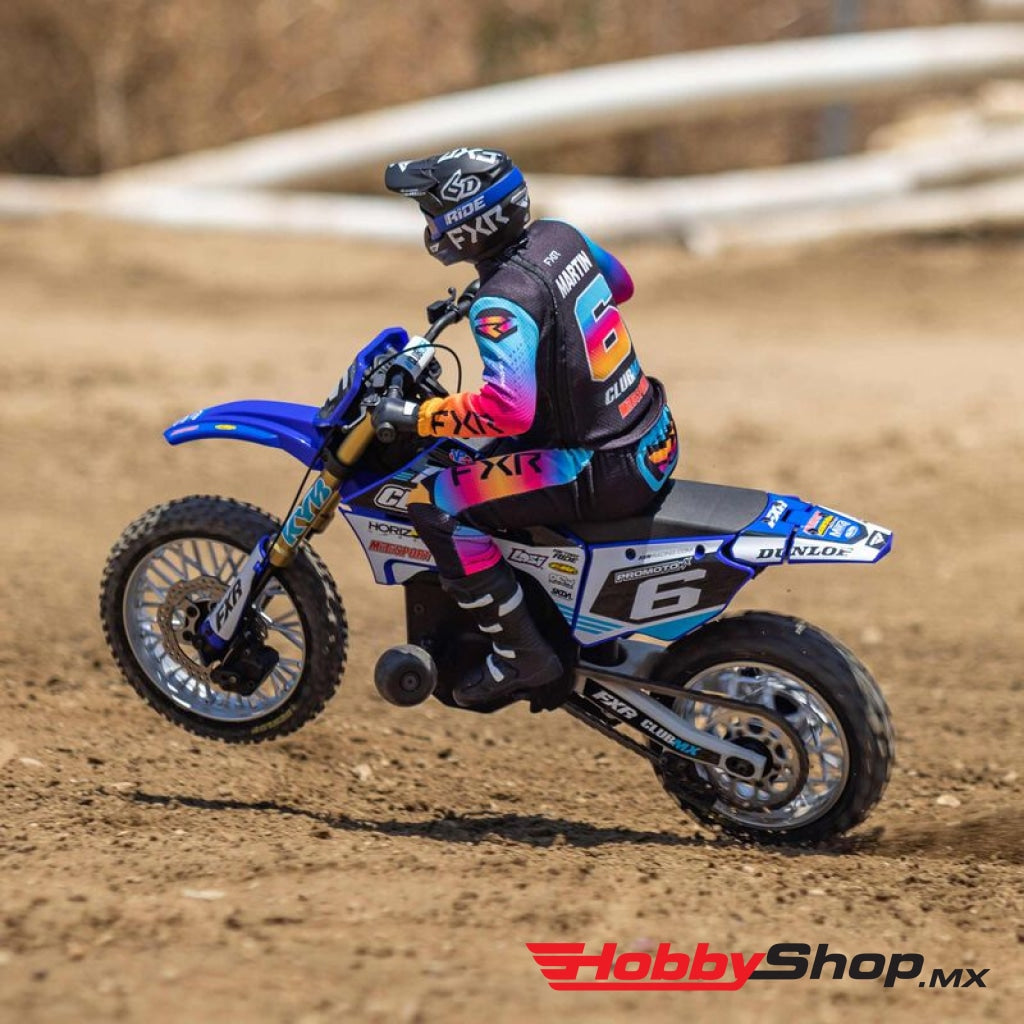 Team Losi - 1/4 Promoto-Mx Motorcycle Rtr Club Mx Blue En Existencia