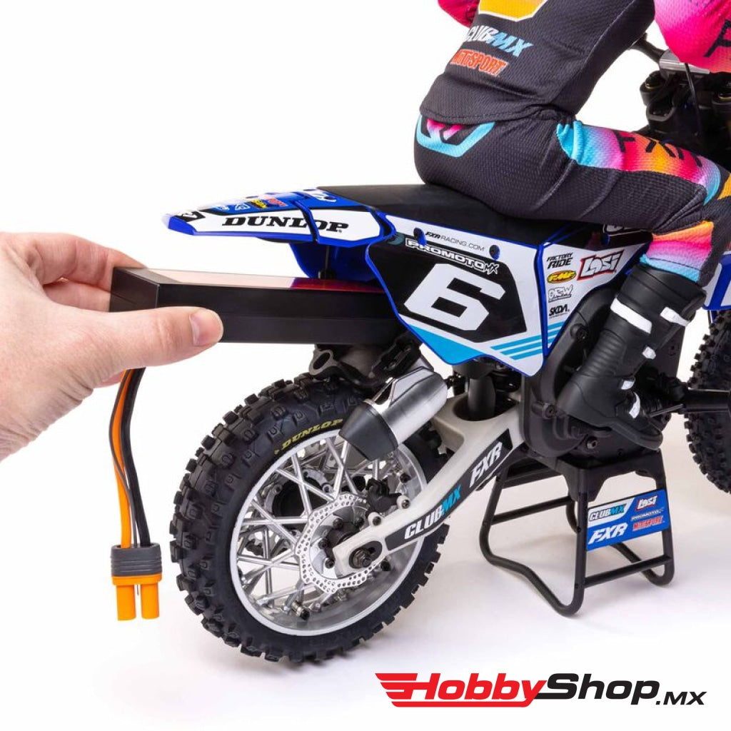 Team Losi - 1/4 Promoto-Mx Motorcycle Rtr Club Mx Blue En Existencia