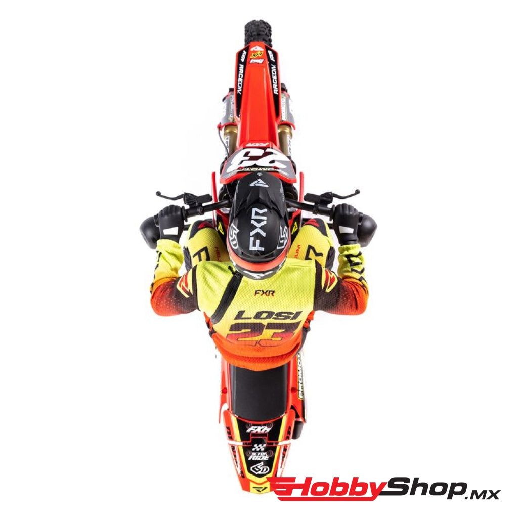 Team Losi - 1/4 Promoto-Mx Motorcycle Rtr Fxr Red En Existencia