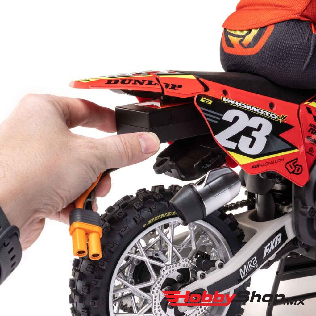 Team Losi - 1/4 Promoto-Mx Motorcycle Rtr Fxr Red En Existencia