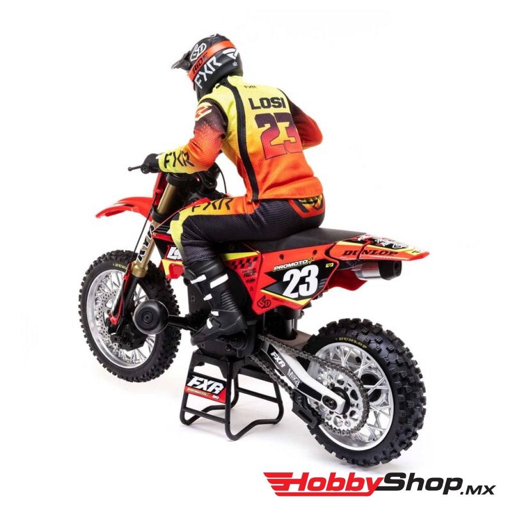 Team Losi - 1/4 Promoto-Mx Motorcycle Rtr Fxr Red En Existencia