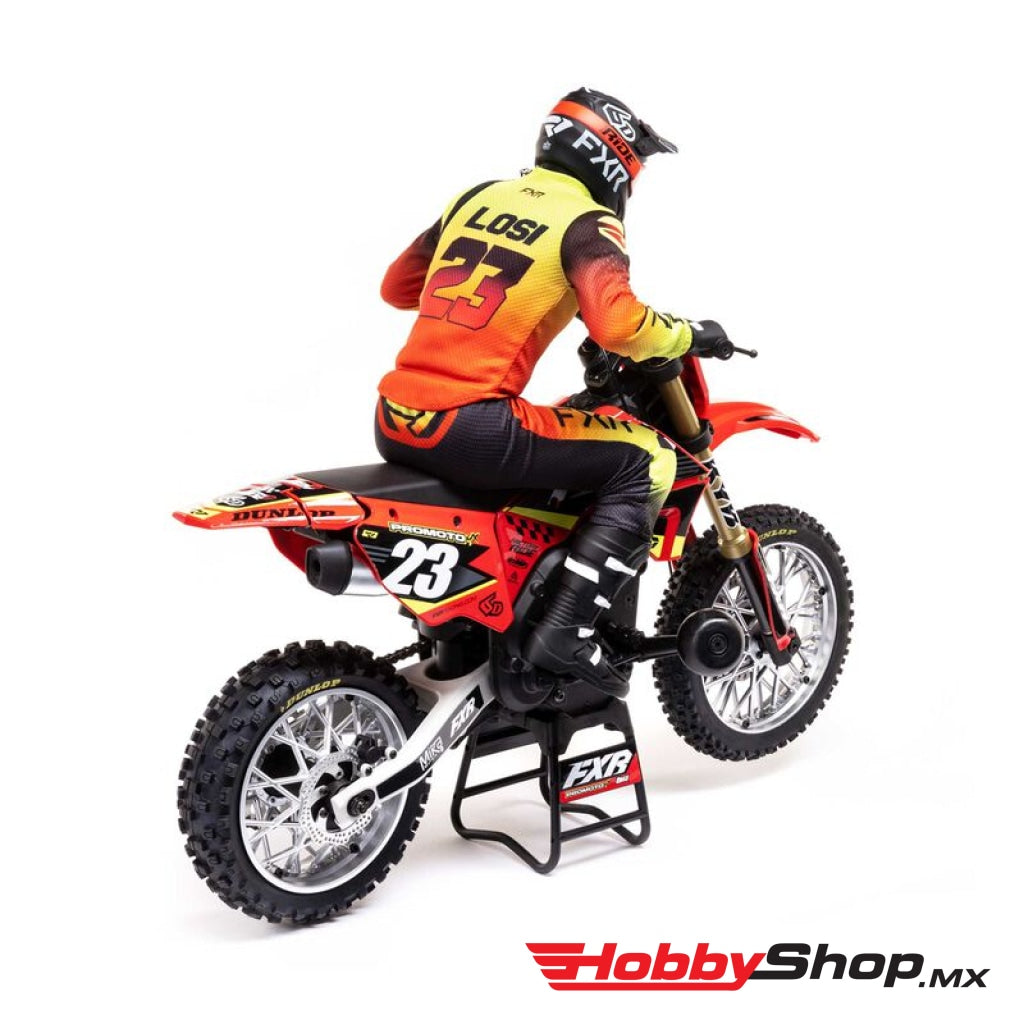 Team Losi - 1/4 Promoto-Mx Motorcycle Rtr Fxr Red En Existencia