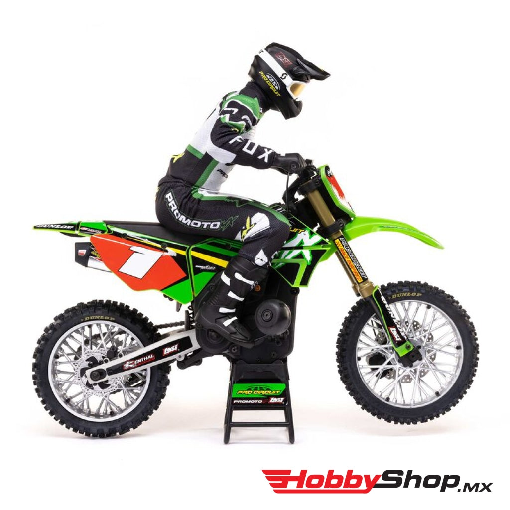 Team Losi - 1/4 Promoto-Mx Motorcycle Rtr With Battery And Charger Pro Circuit En Existencia