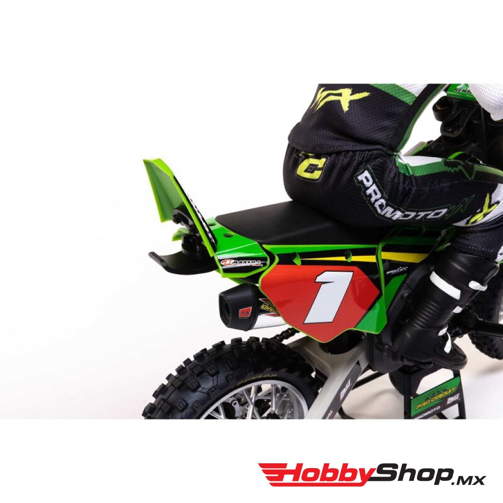 Team Losi - 1/4 Promoto-Mx Motorcycle Rtr With Battery And Charger Pro Circuit En Existencia