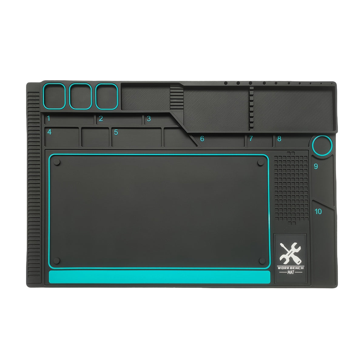 Tapete modular de trabajo para hobby, RC y electrónica