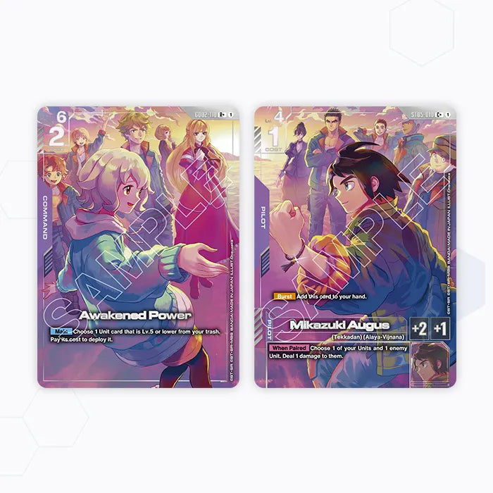 Gundam TCG: Premium Accessory Set [PB02]