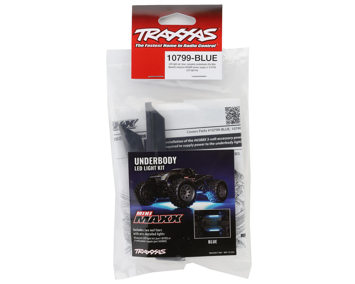 Traxxas - Mini Maxx Underbody LED Light Kit (Blue)