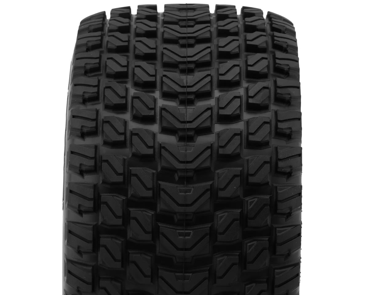 Traxxas - Gravix Rear Pre-Mounted Tires w/Funco Wheels (Black) (2)