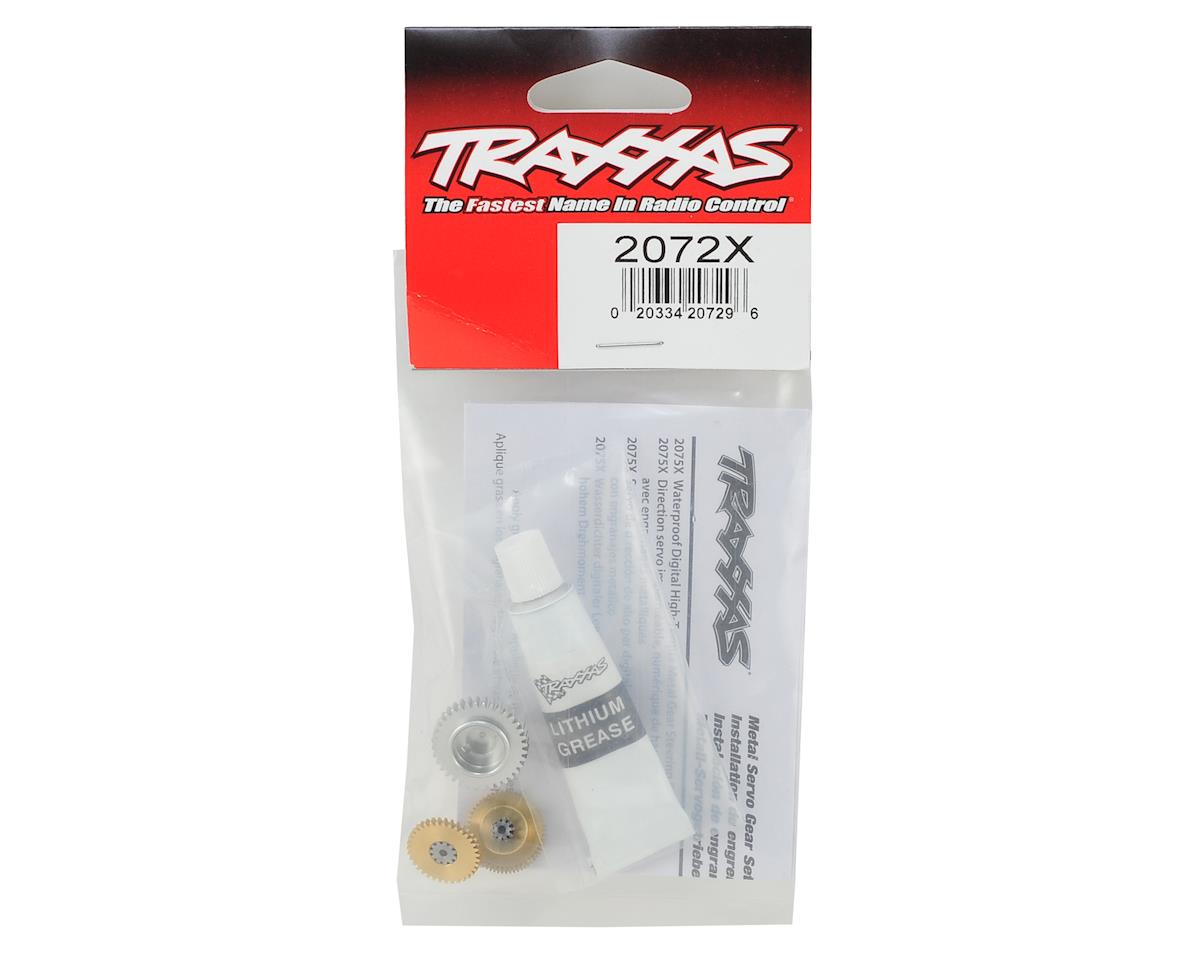 Traxxas - Juego de engranajes, metal, alta velocidad (para servos 2070, 2075)