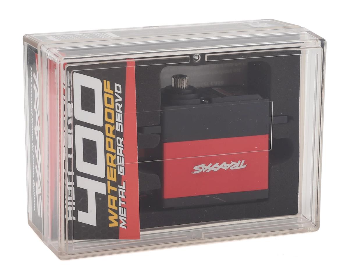 Traxxas - Servo digital sin escobillas rojo High-Torque 400