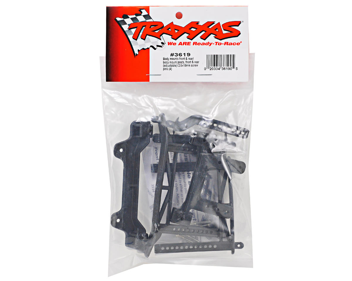 Traxxas - Adjustable Front/Rear Body Mount Set (Monster Jam)