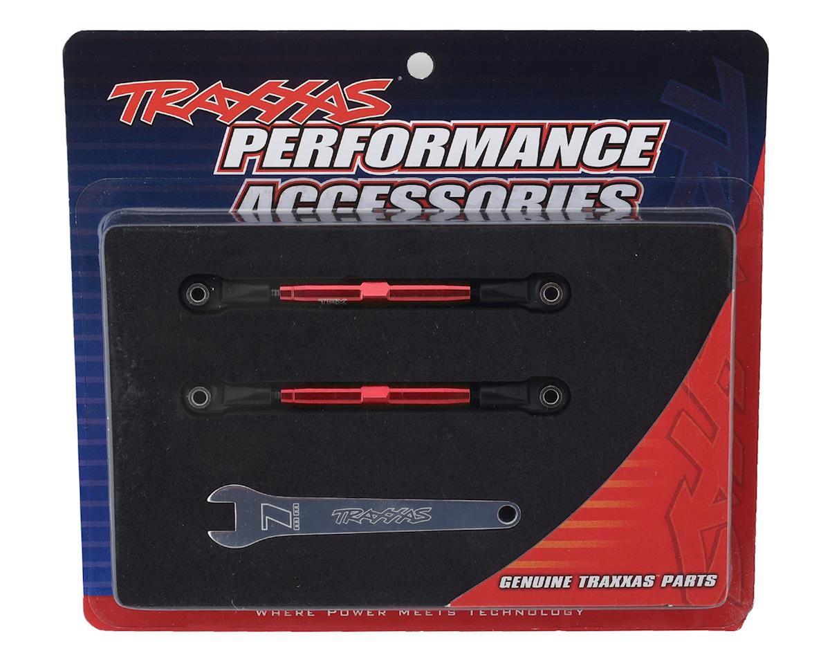 Traxxas - Aluminum 49mm Camber Link Turnbuckle (Red) (2)