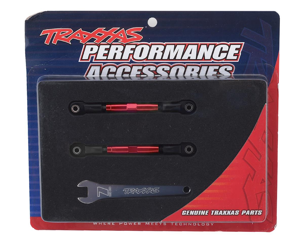 Traxxas - Aluminum 39mm Camber Link Turnbuckle (Red) (2)