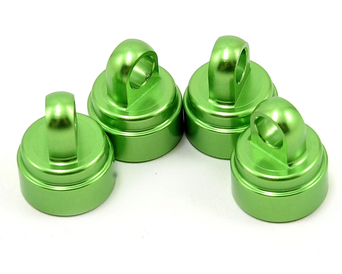 Traxxas - Aluminum Ultra Shock Cap (Green) (4)
