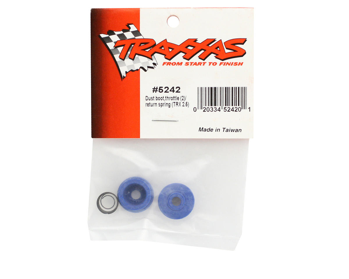 Traxxas -  Dust boot, throttle (2)/ return spring (TRX® 2.5, 2.5R, 3.3)