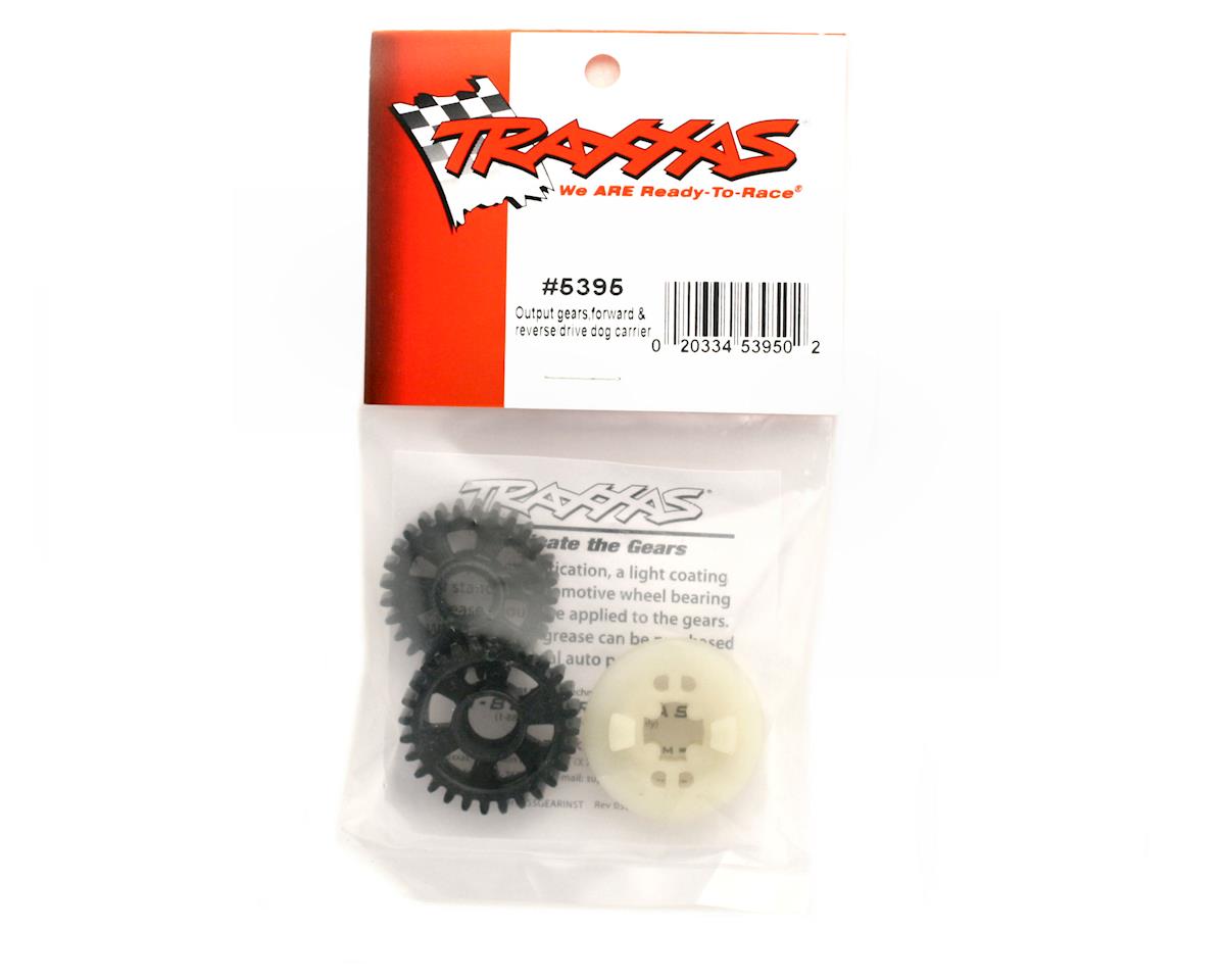 Traxxas - Output gears, forward & reverse/ drive dog carrier