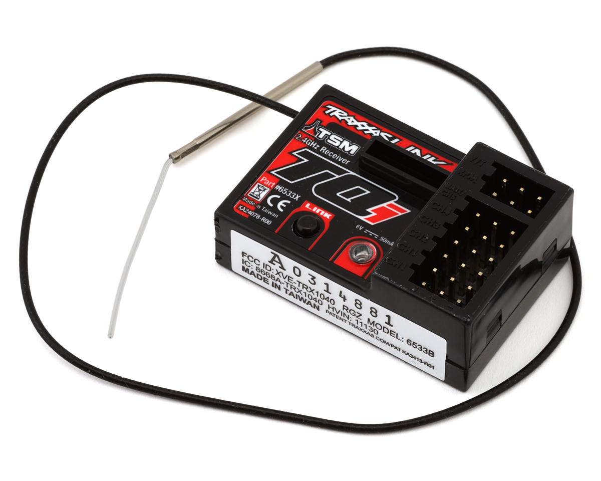 Traxxas - TQi Receiver 2.4GHz with telemetry & TSM® (5-channel)