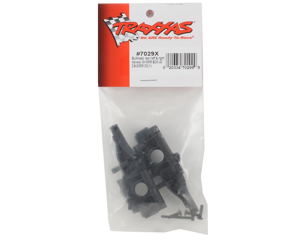 Traxxas - Rear Bulkhead w/Hardware (Left & Right Halves)