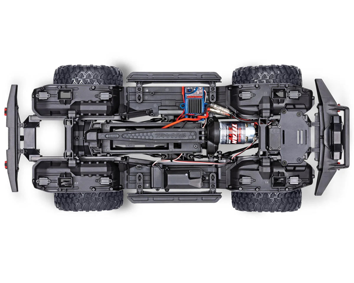 Traxxas - TRX-4® Sport 1/10 4WD RTR Scale Trail Rock Crawler w/XL-5™ HV ESC & TQ™ 2.4GHz Radio, Azul