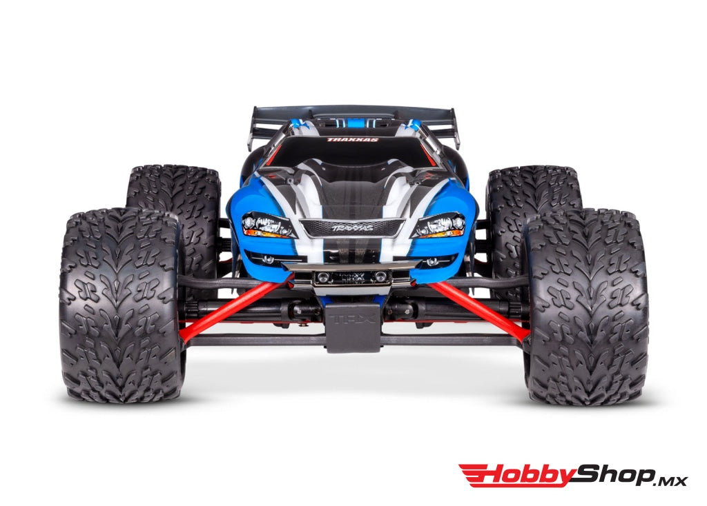 Traxxas - E-Revo 1/16 4Wd Brushed Rtr Truck Battery & Usb-C Charger Included Azul En Existencia