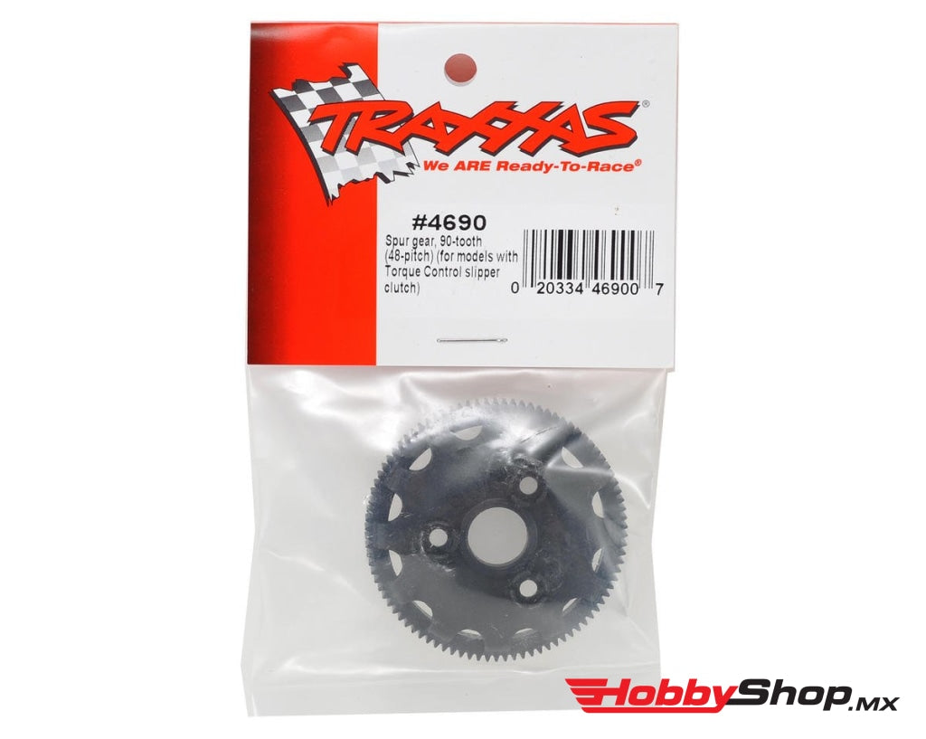 Traxxas - Engranaje Recto 90 Dientes (48 Pitch) (Para Modelos Con Embrague Deslizante