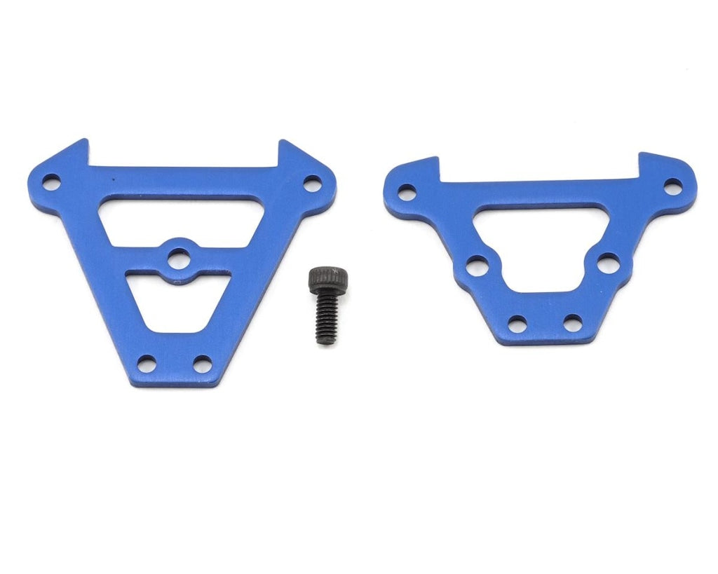Traxxas - Front & Rear Aluminum Bulkhead Tie Bars (Blue) En Existencia