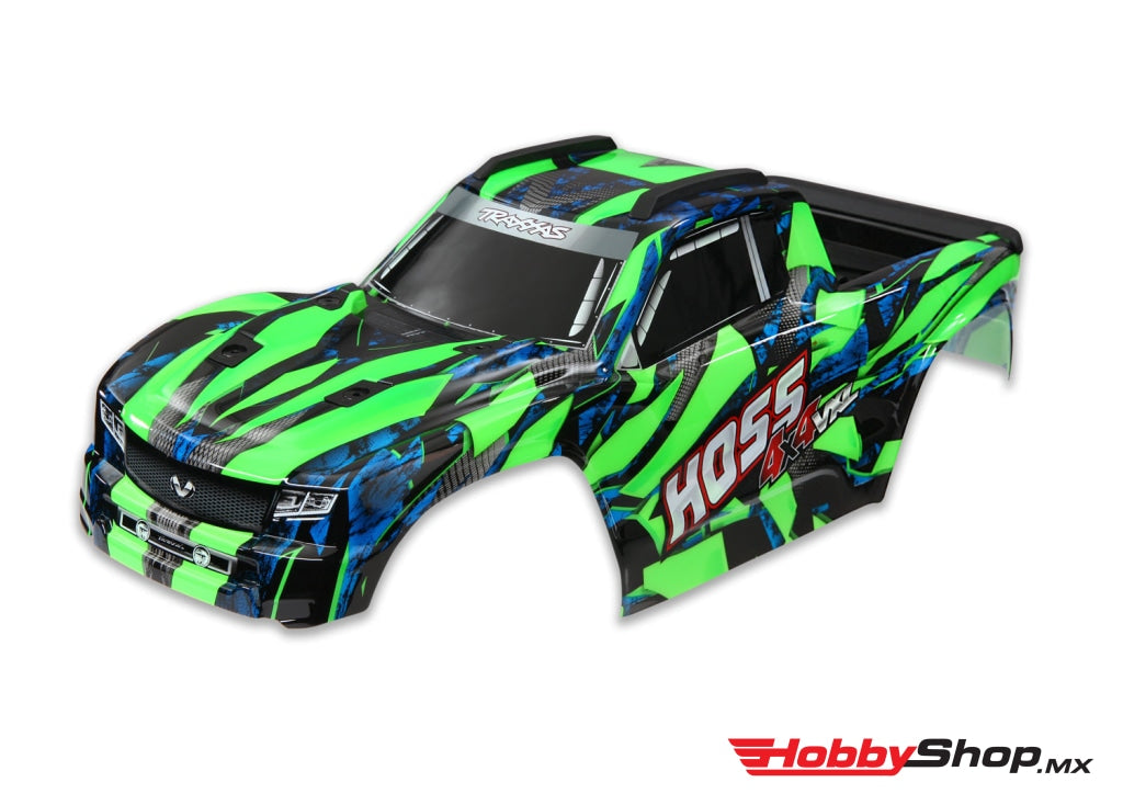 Traxxas - Hoss Pre-Painted Body (Green) En Existencia