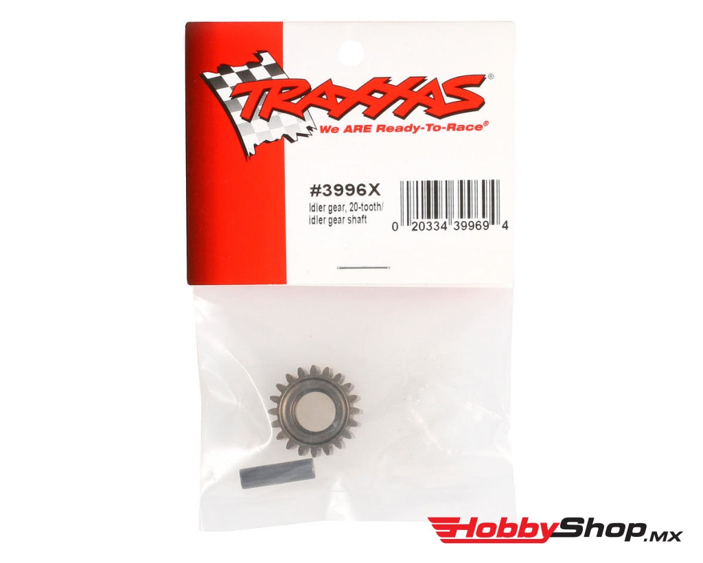 Traxxas - Idler Gear 20-Tooth/ Idler Shaft En Existencia