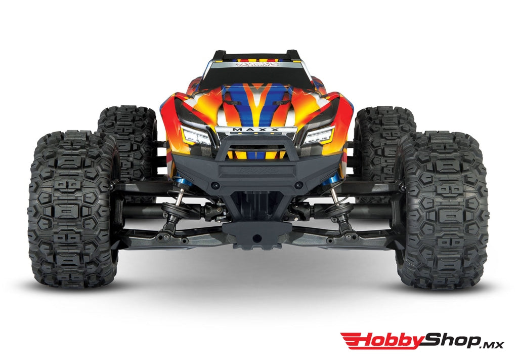 Traxxas - Maxx Widemaxx 1/10 Brushless Rtr 4Wd Monster Truck W/Tqi 2.4Ghz Radio & Tsm Amarillo /