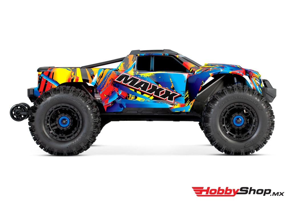 Traxxas - Maxx Widemaxx 1/10 Brushless Rtr 4Wd Monster Truck W/Tqi 2.4Ghz Radio & Tsm Rock N Roll En