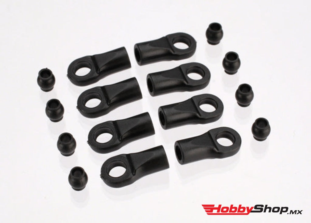 Traxxas - Rod Ends (8) / Hollow Balls (Fits 1/16 And 1/18 Accessory Suspension Links) En Existencia