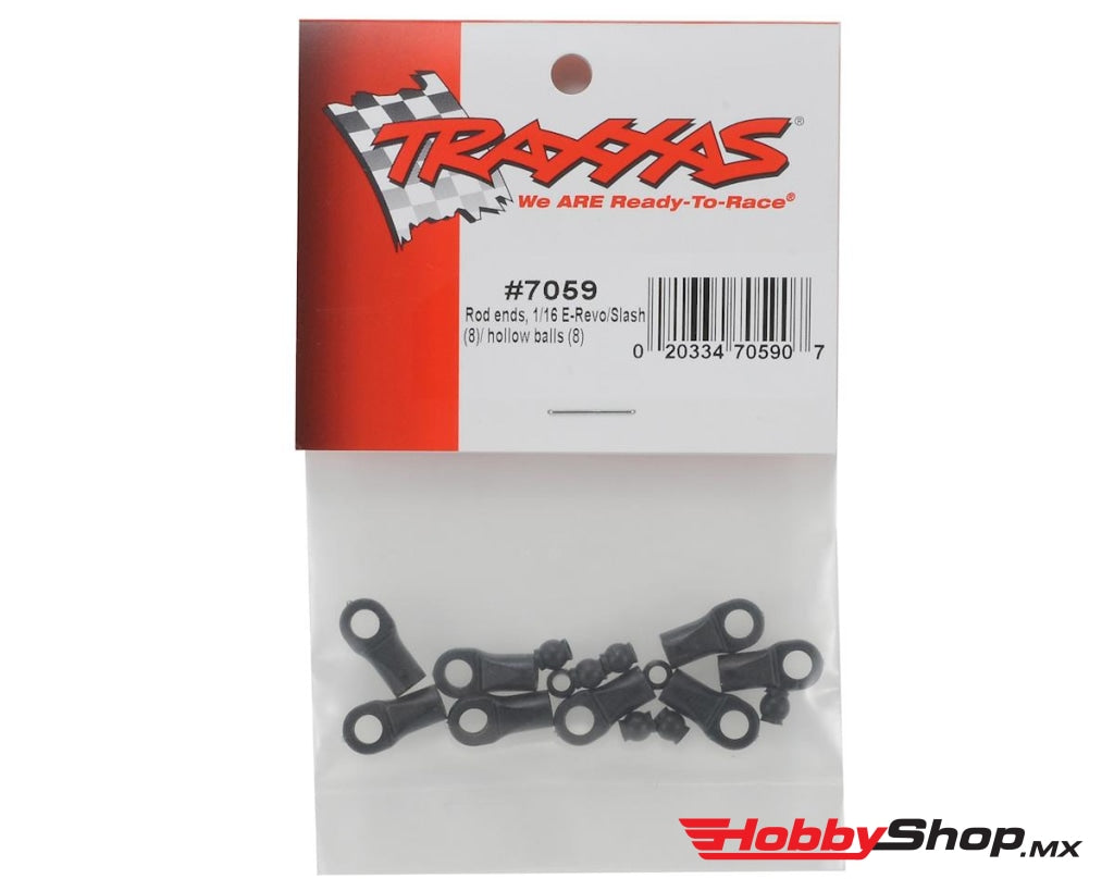 Traxxas - Rod Ends (8) / Hollow Balls (Fits 1/16 And 1/18 Accessory Suspension Links) En Existencia