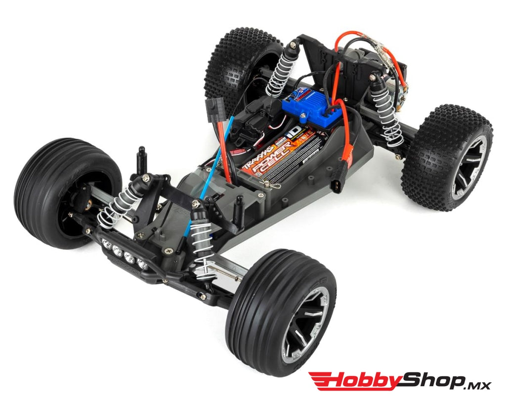 Traxxas - Rustler 1/10 Rtr Stadium Truck W/Led Lights Tq 2.4Ghz Radio Battery & Dc Charger Azul En