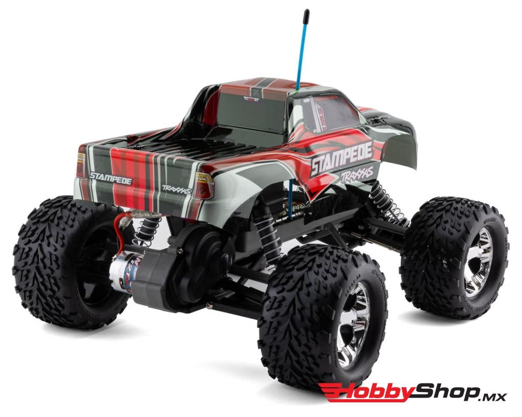 Traxxas - Stampede 1/10 Rtr Monster Truck (Red) W/Xl-5 Esc Tq 2.4Ghz Radio Battery & Usb-C Charger