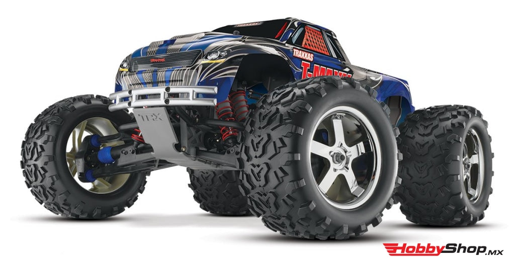 Traxxas - T-Maxx 3.3 4Wd Rtr Nitro Monster Truck Azul Sobrepedido