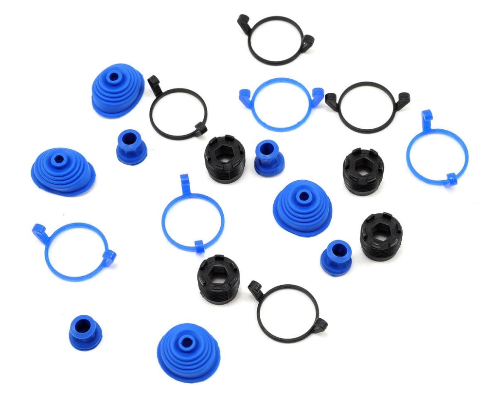 Traxxas - Tapas De Bola Pivote (4) / Guardapolvos Goma Tapones Polvo Retenedores Guardapolvo Negro