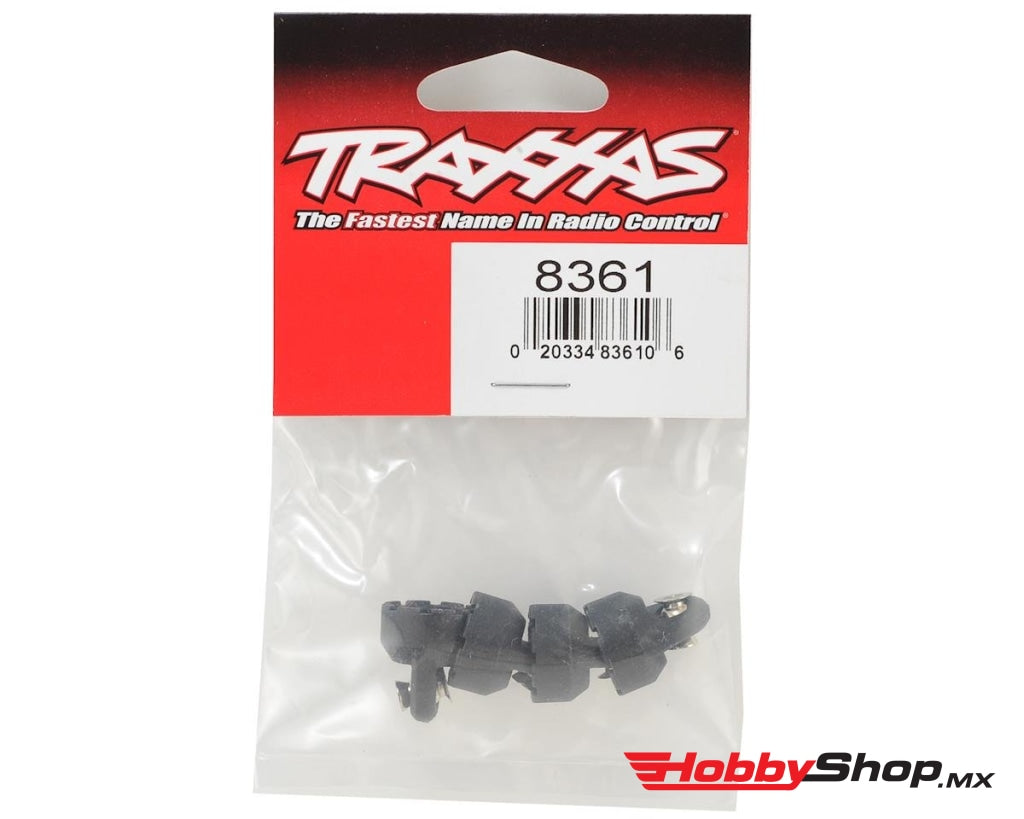 Traxxas - Tapas De Choque (Negras) (4) (Ensambladas Con Bolas Huecas) En Existencia