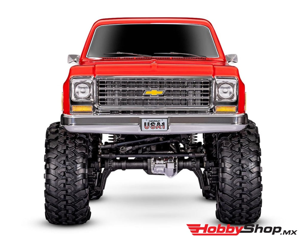 Traxxas - Trx-4 1/10 High Trail Edition Rc Crawler W/79 Chevrolet K10 Truck Body (Red) W/Tqi 2.4Ghz