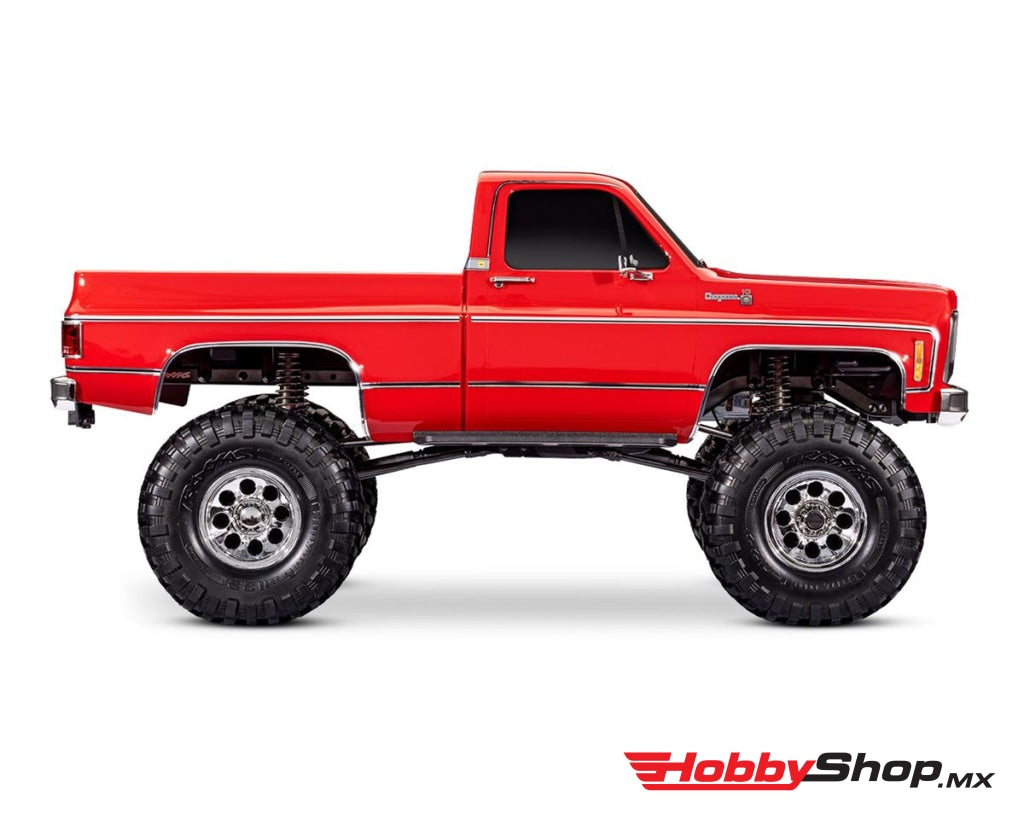 Traxxas - Trx-4 1/10 High Trail Edition Rc Crawler W/79 Chevrolet K10 Truck Body (Red) W/Tqi 2.4Ghz