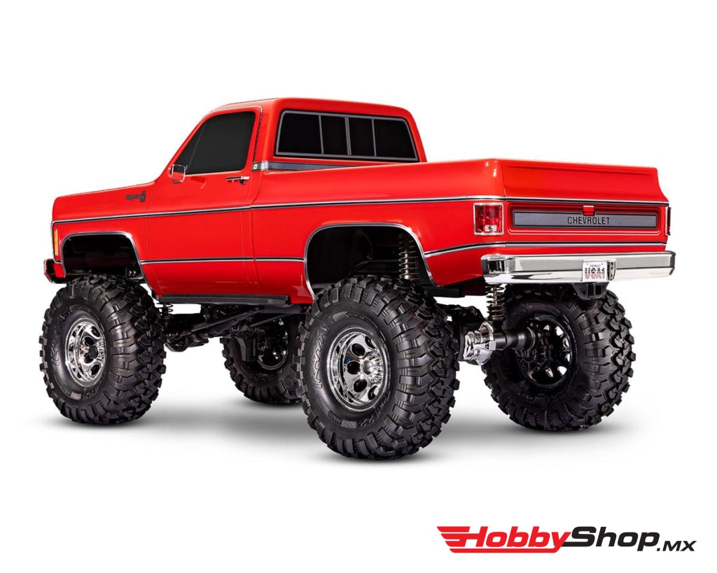 Traxxas - Trx-4 1/10 High Trail Edition Rc Crawler W/79 Chevrolet K10 Truck Body (Red) W/Tqi 2.4Ghz