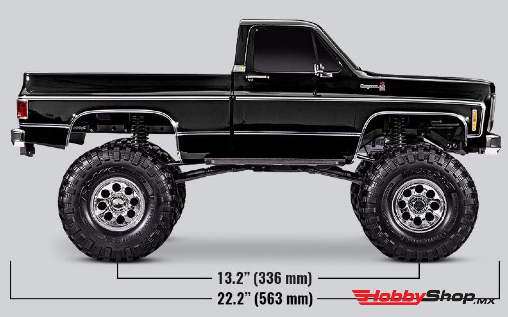 Traxxas - Trx-4 1/10 High Trail Edition Rc Crawler W/79 Chevrolet K10 Truck Body (Red) W/Tqi 2.4Ghz