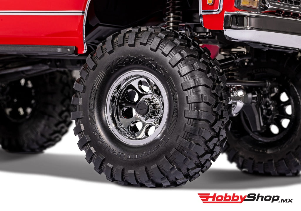 Traxxas - Trx-4 1/10 High Trail Edition Rc Crawler W/79 Chevrolet K10 Truck Body (Red) W/Tqi 2.4Ghz