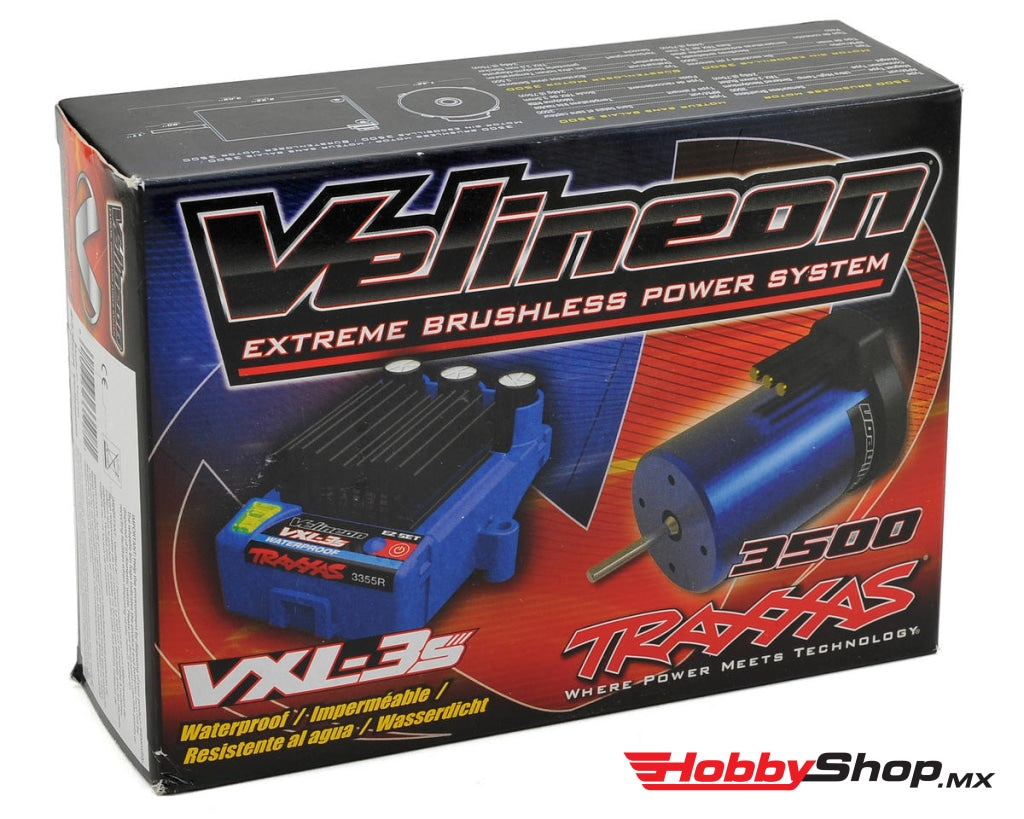 Traxxas - Vxl-3S Velineon Brushless Power System Combo (Waterproof) En Existencia