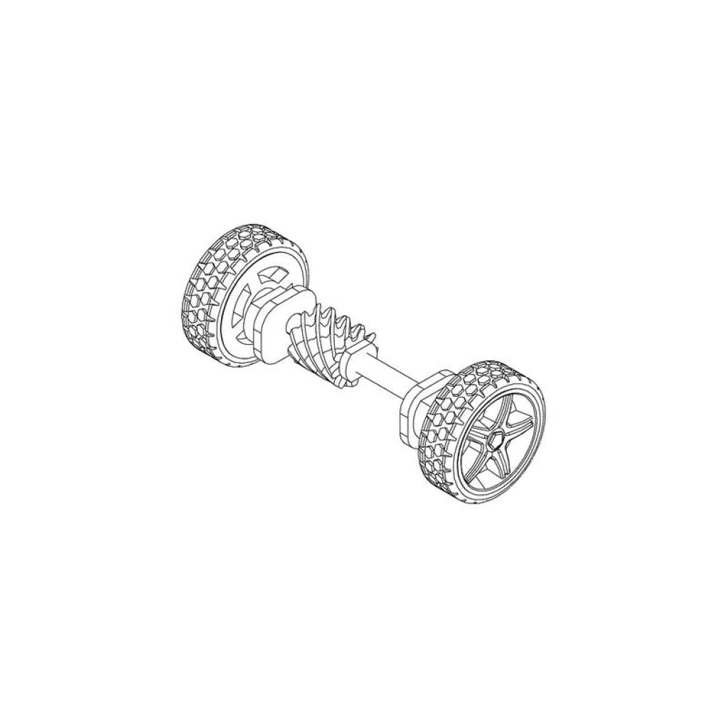 Turbo Racing - 1:76 C74 Rc Car Spare Parts Car Wheels En Existencia