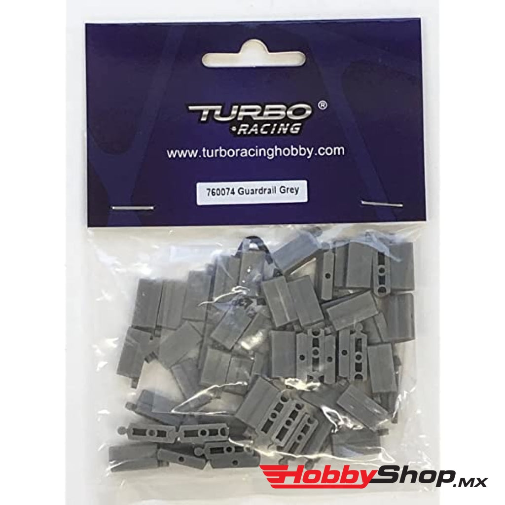 Turbo Racing - 1:76 Rc Car Piezas De Repuesto Guardrail Grey (50 Piezas) En Existencia