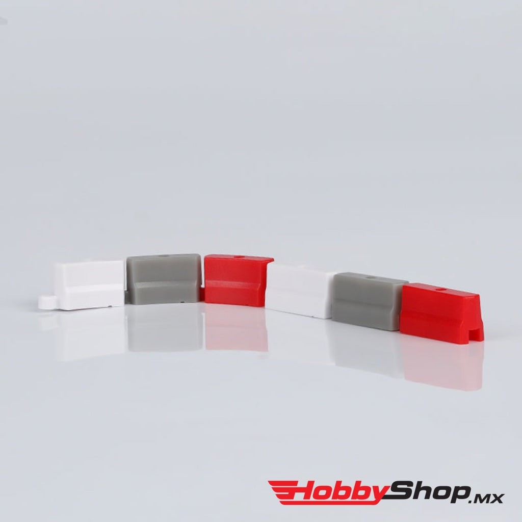 Turbo Racing - 1:76 Rc Car Piezas De Repuesto Guardrail White (50 Piezas) En Existencia