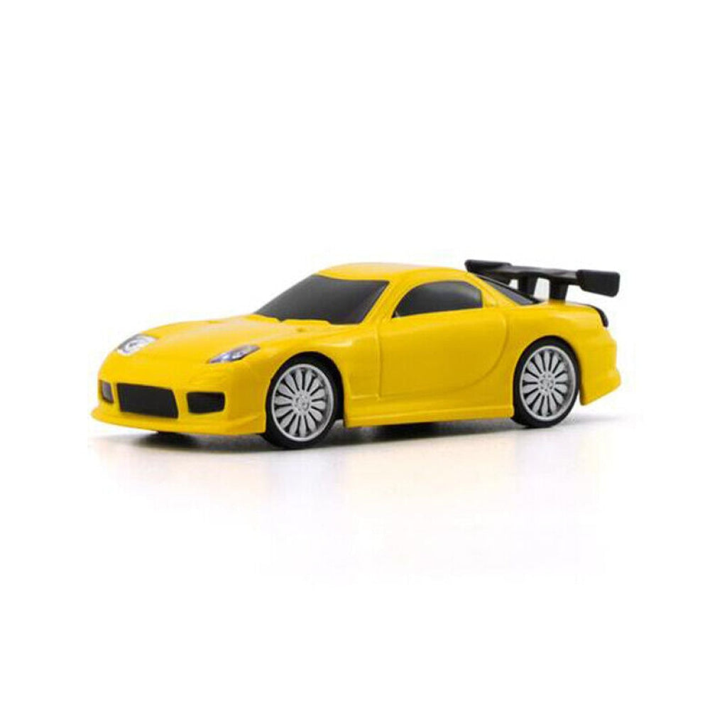 Turbo Racing - 1/76 Rc Sports Car C71 Yellow (Stand Alone Cars) En Existencia
